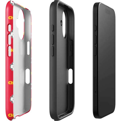 NFL Kansas City Chiefs Blitz Series iPhone 16 Plus Impact Case